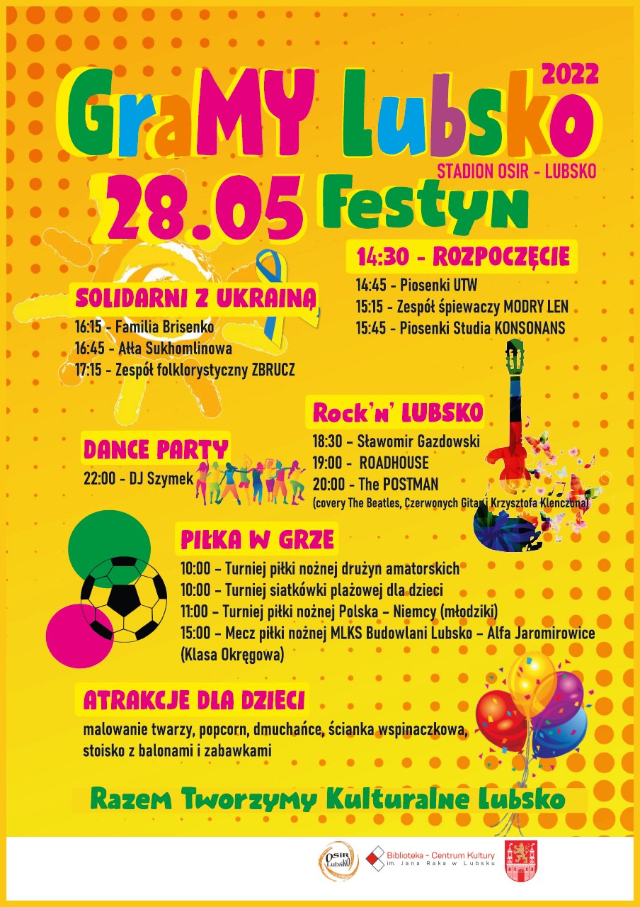 Festyn w Lubsku - 28 maja 2022 - Występy artystyczne
